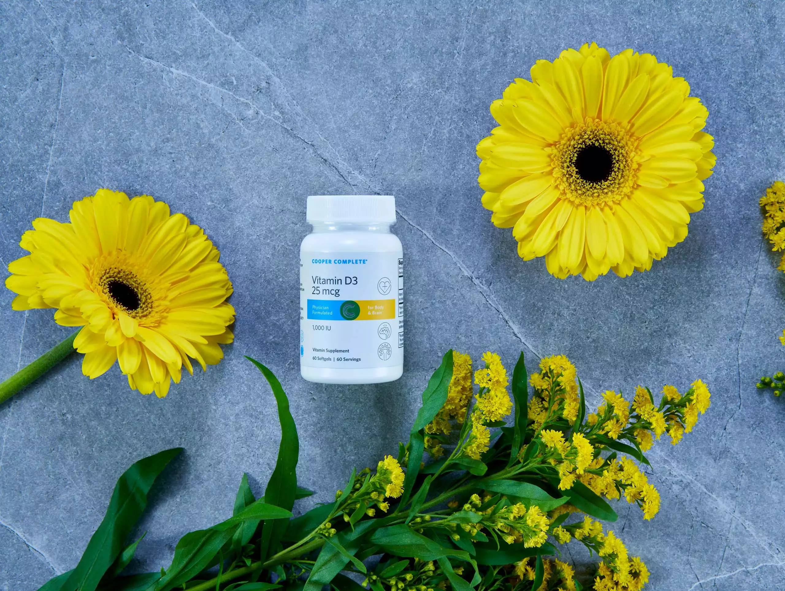 Photograph of Cooper Complete Vitamin D3 25 mcg Supplement